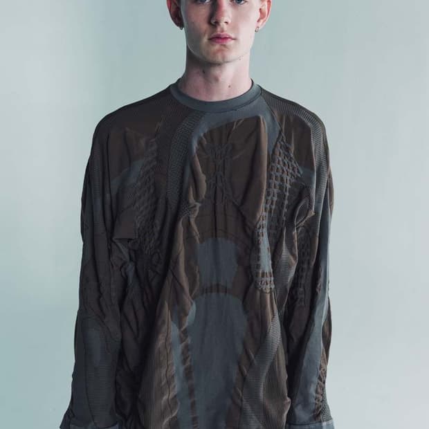 roa oversize 3d knit L