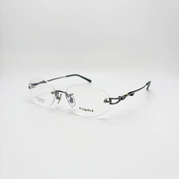 Gipfel 티타늄 오벌 빈티지 무테