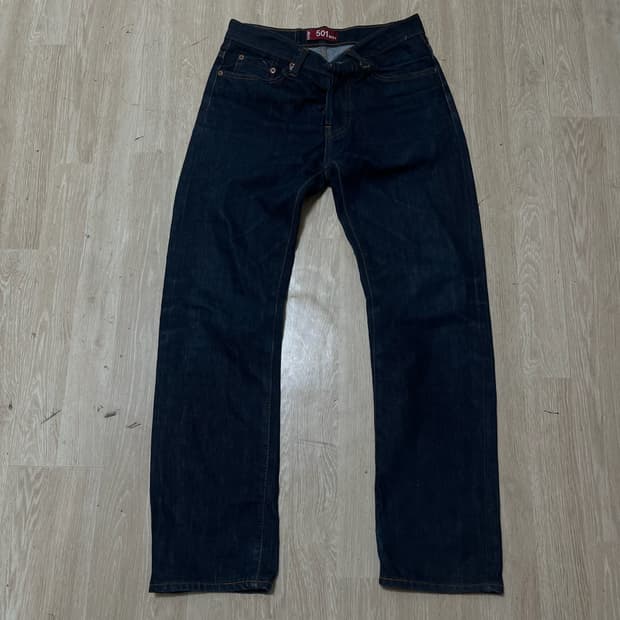 리바이스 501 BIG E 버튼플라이 데님 청바지 [진청] W30 L30