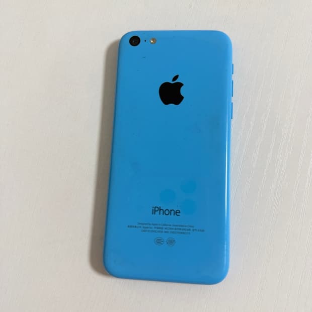 아이폰 5C 블루 색상