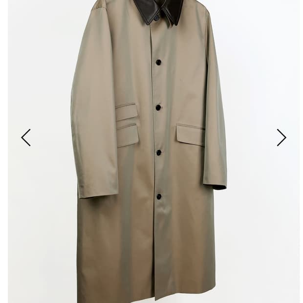 [M] 이얼즈어고 디테쳐블 카라 맥코트 베이지