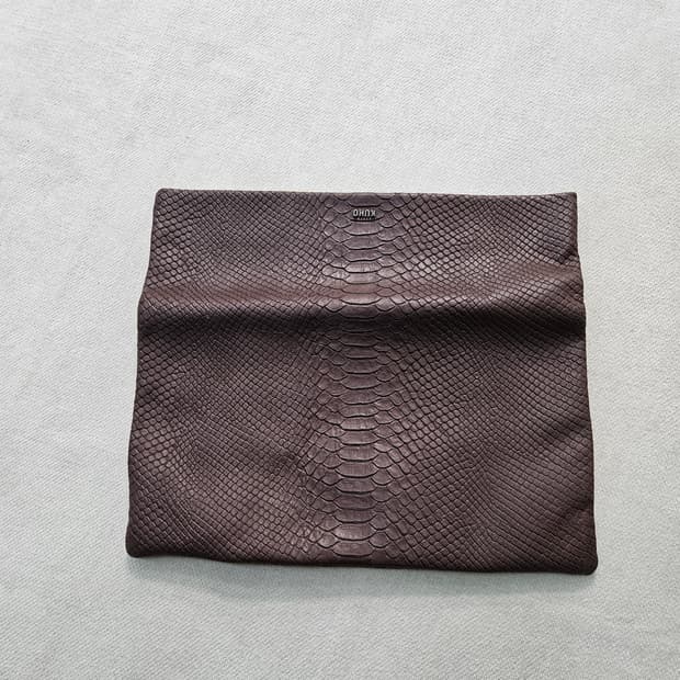 F 구호 파이톤 클러치백 0409Y