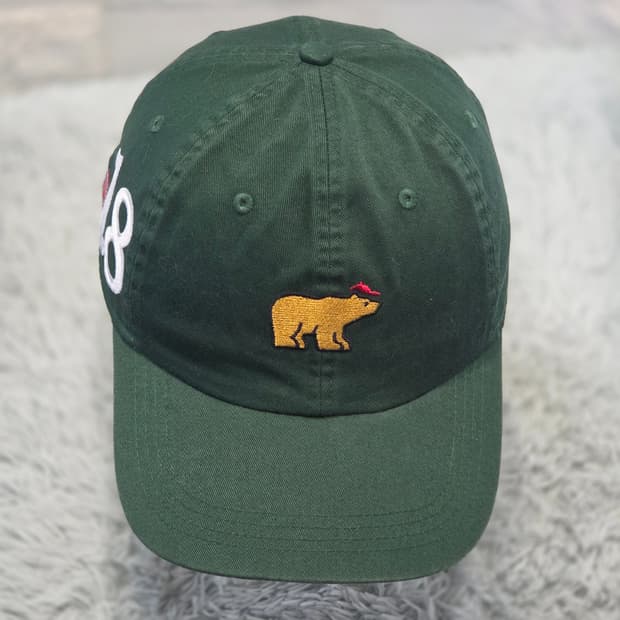 L5-10:잭니클라우스 골든베어 그린 볼캡 (56-58cm)