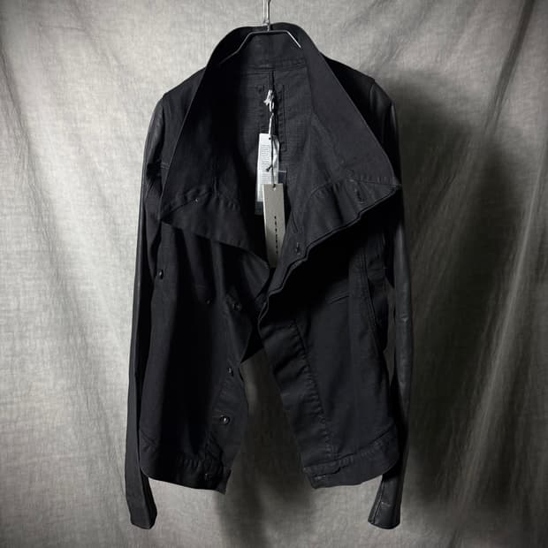 Rick Owens DRKSHDW Arm Leather Jacket 