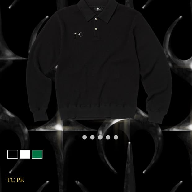 TC PK 떠그클럽 와플 니트