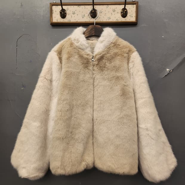 일본빈티지 페이크퍼코트