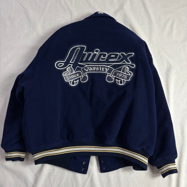 Avirex x Iatf 아비렉스 아이엠더퓨처 바시티  울 자켓 1