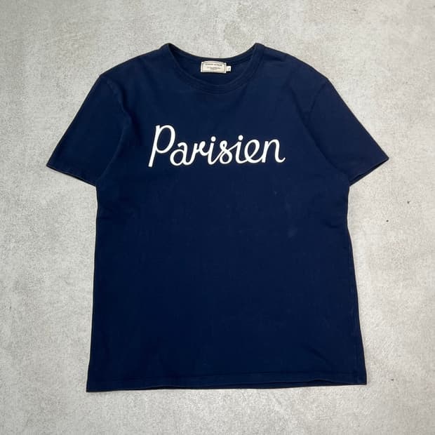  메종키츠네 프린팅 반팔티 s10383