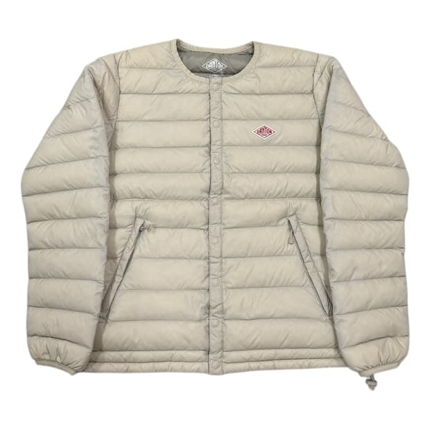 단톤 경량패딩 라이너 자켓 베이지 36 S