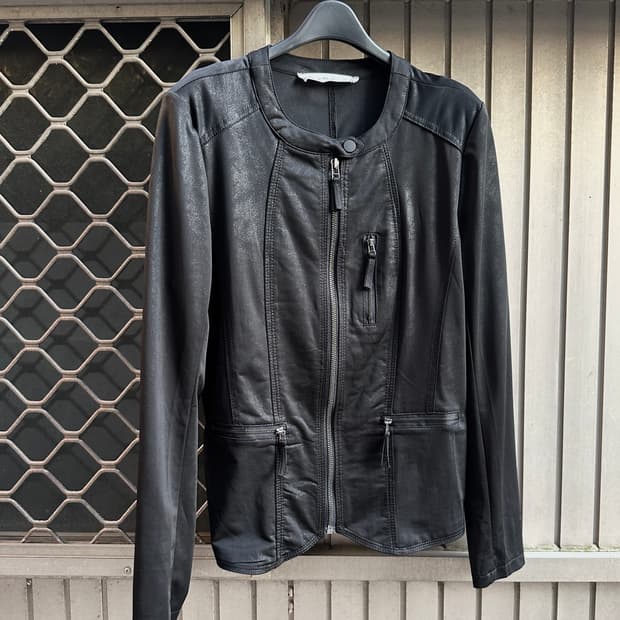 Vintage woman’s biker jacket