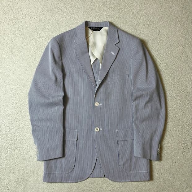 브룩스브라더스 시어서커 클래식핏 3버튼 블레이저 PN8007