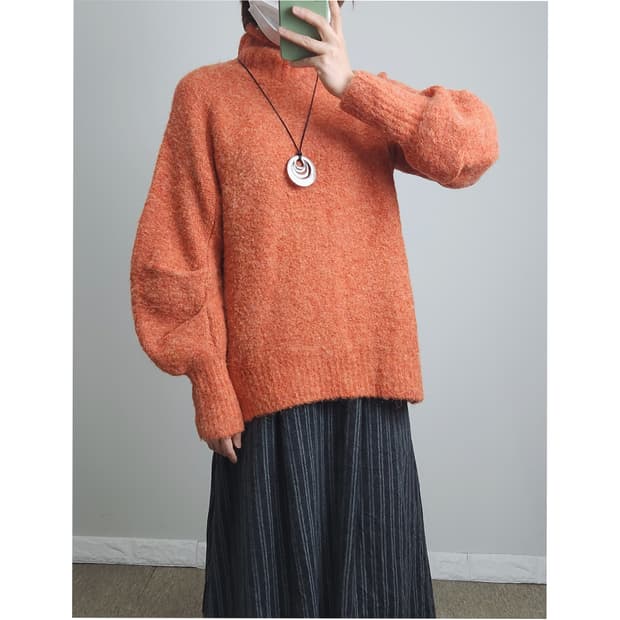 볼륨 오버 니트