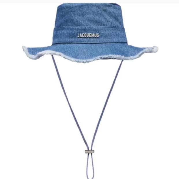 자크뮈스 버킷햇 데님