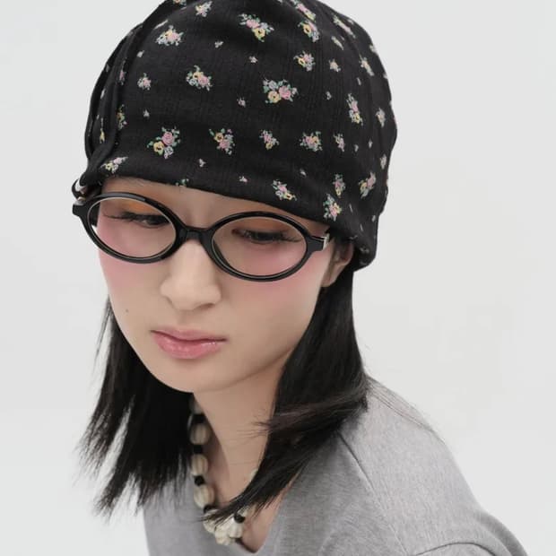 타입서비스 Raw Seam Beanie [Black]