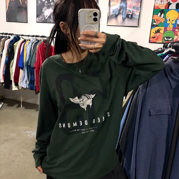 빈티지 롱슬리브