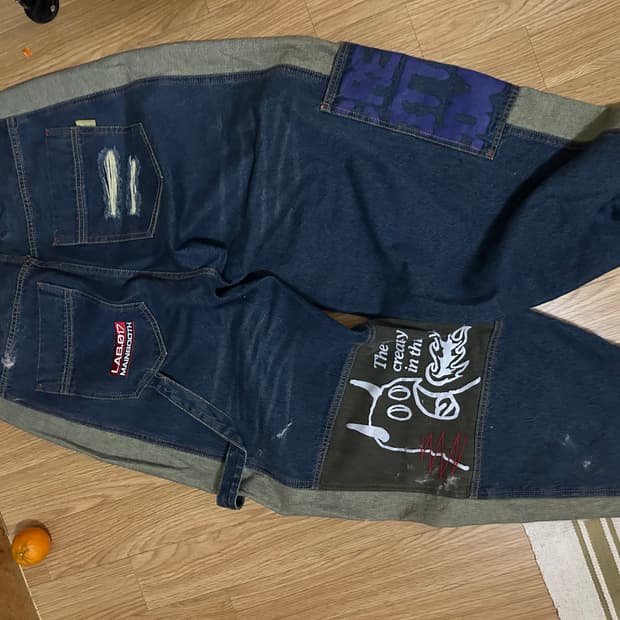 메인부스 벌룬 데님팬츠 3사이즈 판매합니다