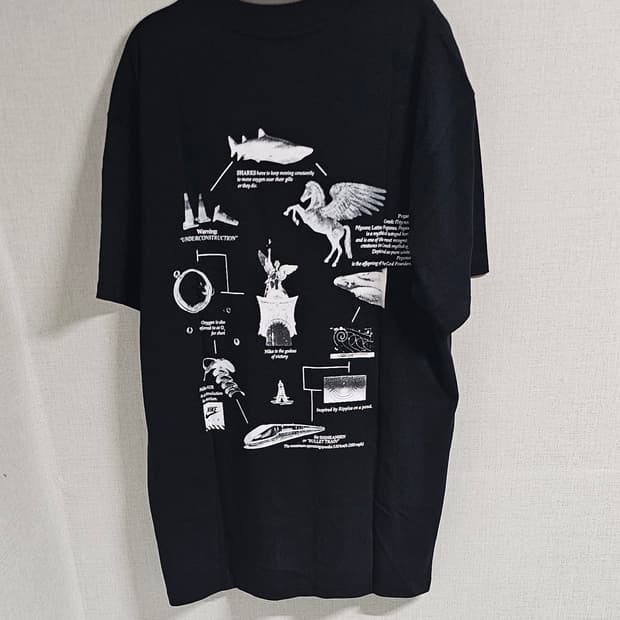 정품)나이키에어블랙 반팔티셔츠 L사이즈새상품미사용