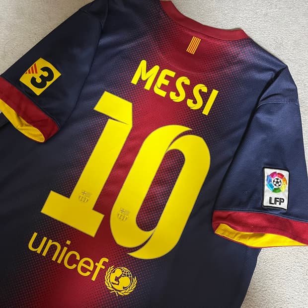 12/13 바르셀로나 메시 유니폼 M