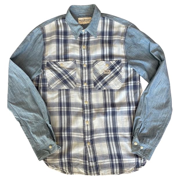 데님 앤 서플라이 체크셔츠 