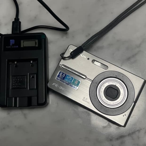 올림푸스 fe-360 디카 디지털카메라