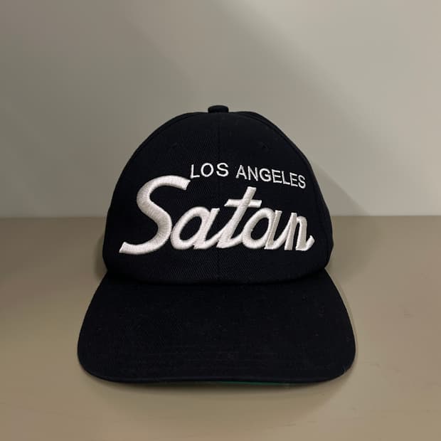 Saint Michael LA Satan Cap Black