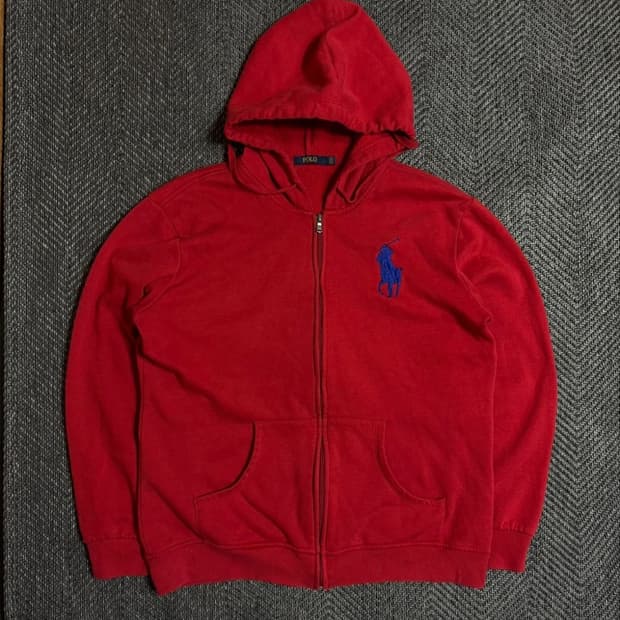 폴로 빅포니 후드집업 (여성)