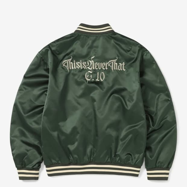 디스이즈네버댓 사틴 자켓