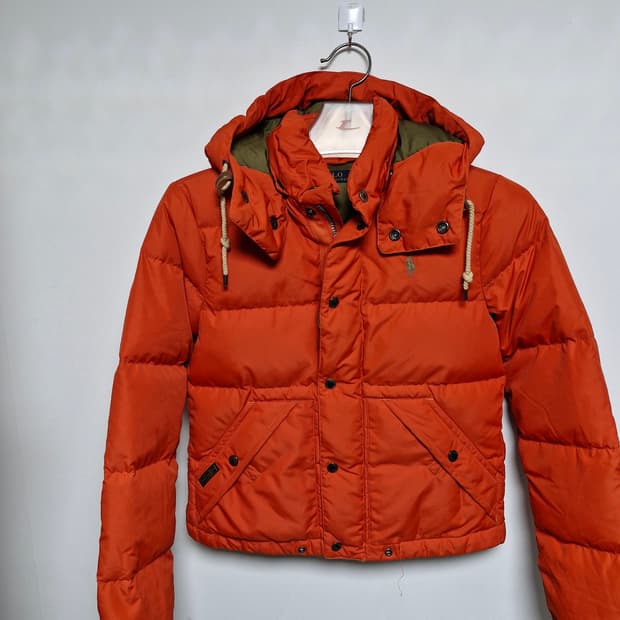 A급)폴로 랄프로렌 덕다운 숏패딩 85