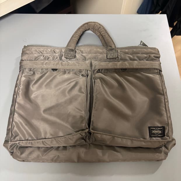 포터 탱커 숏 헬멧백