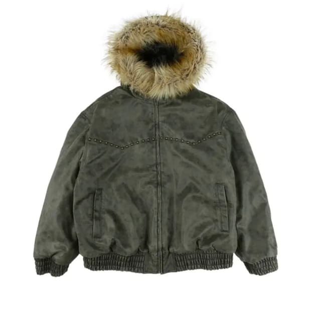 ERTR 이알티알 레더 퍼 자켓 