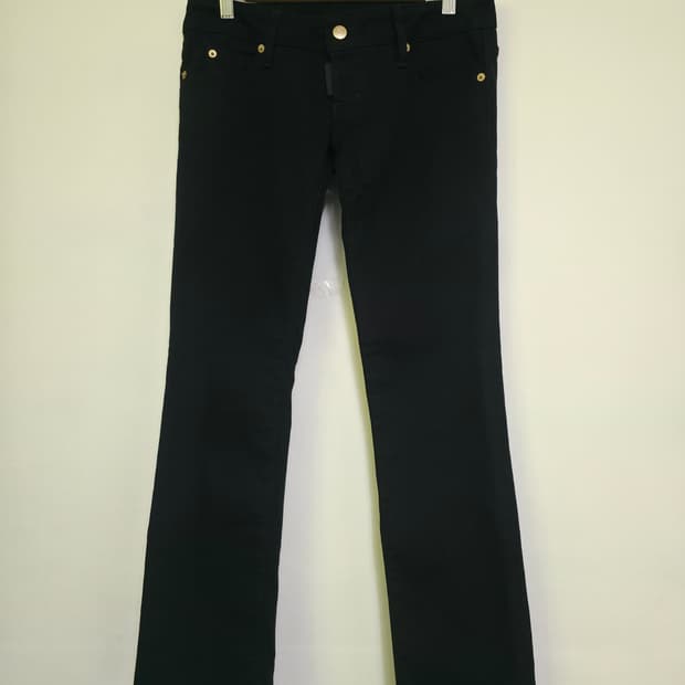 DSQUARED² 디스퀘어드2 금장 부츠컷 팬츠 40