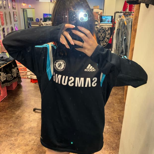 아디다스 14-15 첼시 FC 삼성 트레이닝 드릴탑