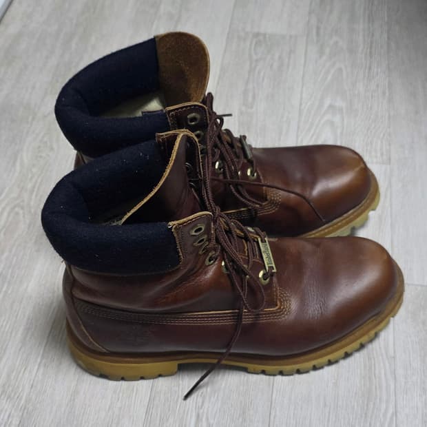 팀버랜드 브라운 남성부츠 265