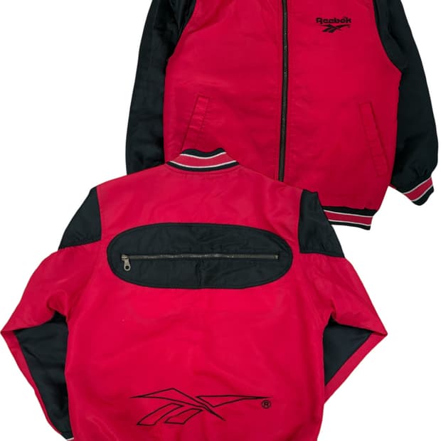 리복 90s 올드스쿨 바시티자켓