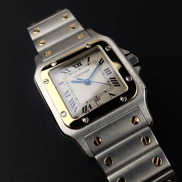 CARTIER Santos Galbee Combi unisex