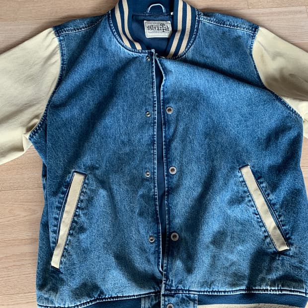 리바이스 실버탭 데님 바시티 자켓 XL