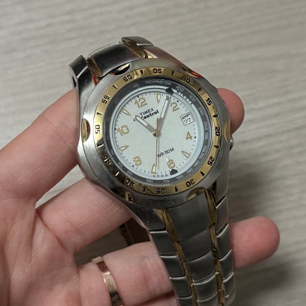 2007 타이맥스 Timex I Control Indiglo 콤비