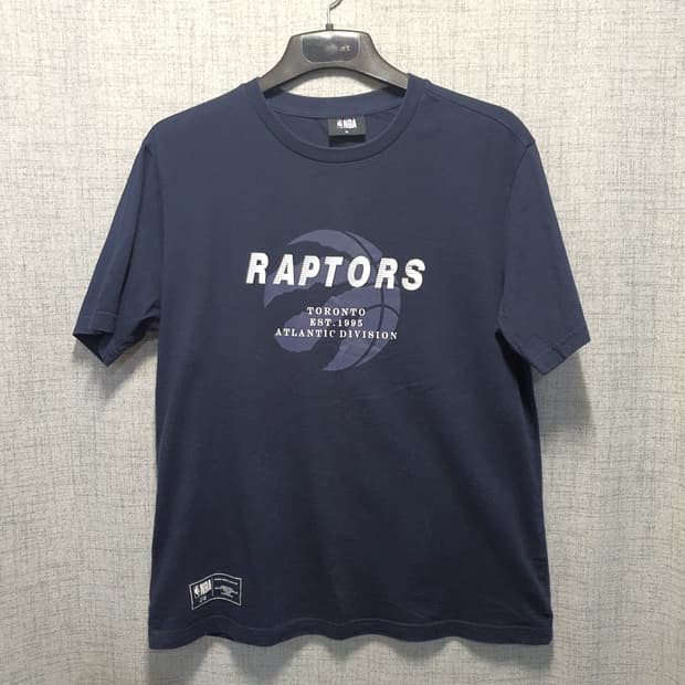 NBA 토론토 랩터스 반팔 티셔츠 네이비