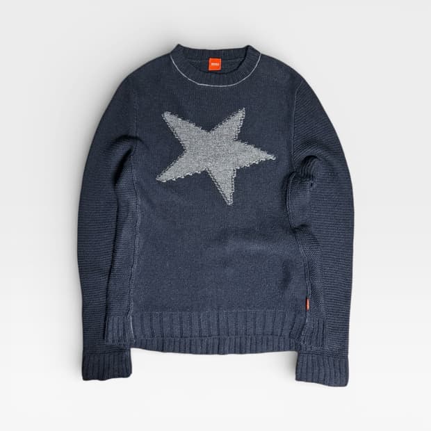 00‘s Hugo Boss Alpaca-Blend Knit Sweater