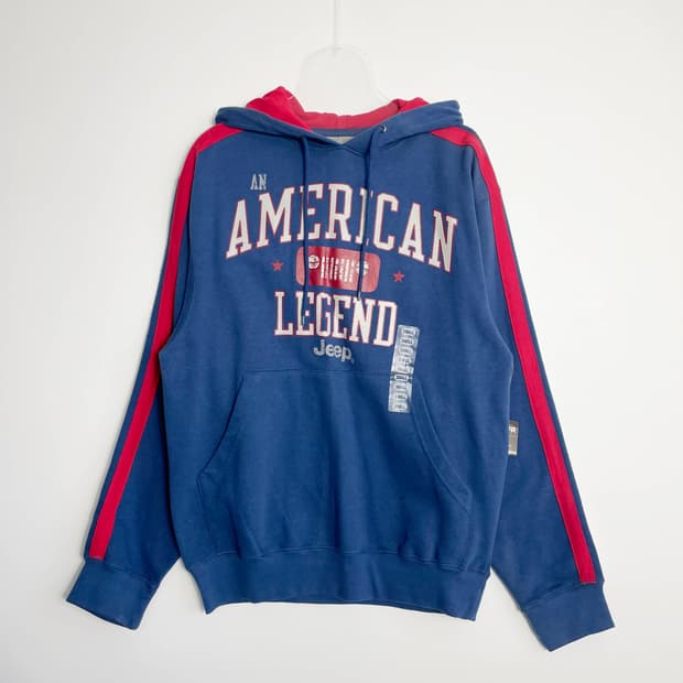 F1 지프 기모 아메리칸 레전드 후드티 L사이즈