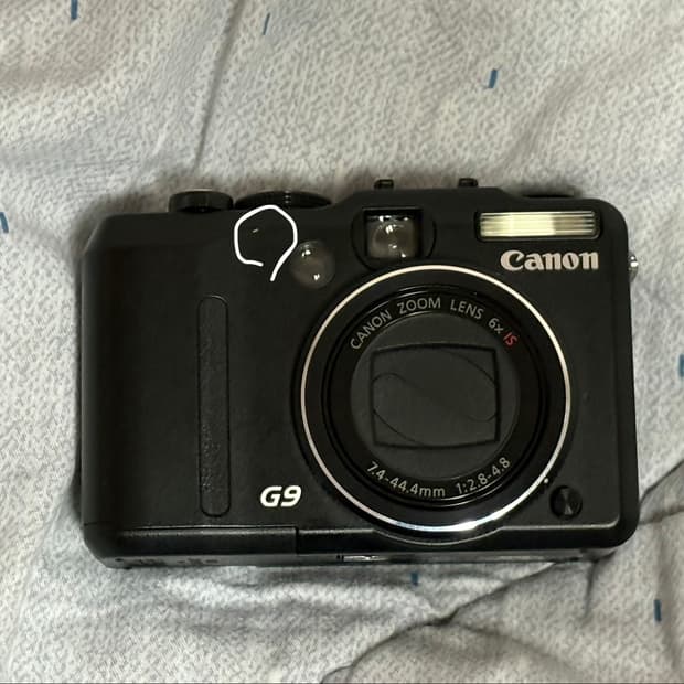 캐논 파워샷 g9 (작례o)