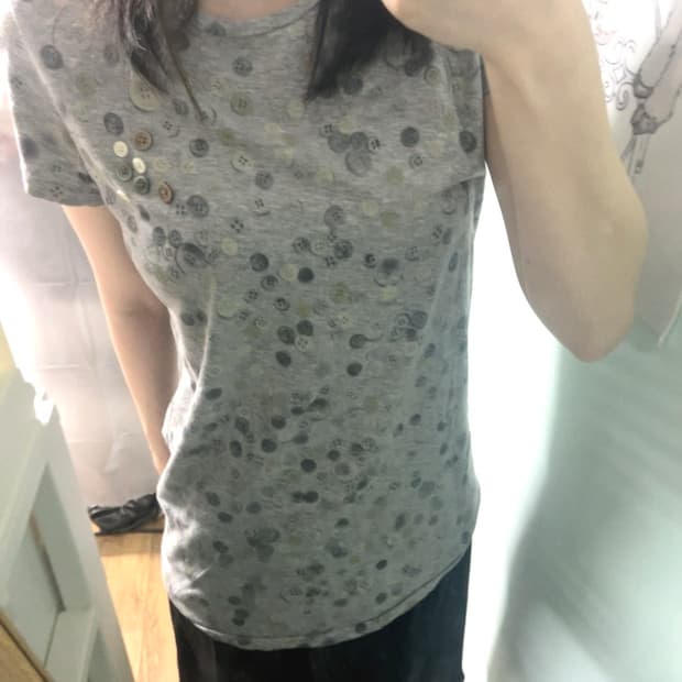 Paul smith 폴 스미스 단추 패턴 티셔츠。👕👕