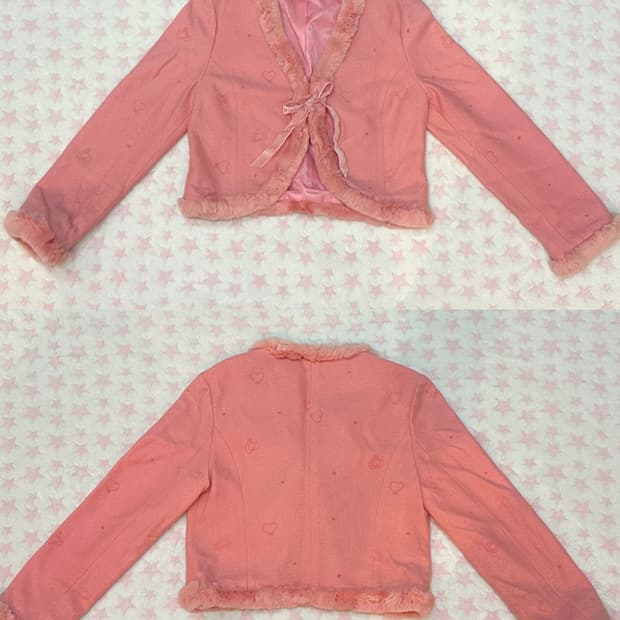 빈티지 퍼 볼레로