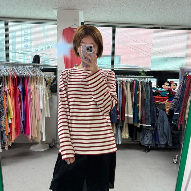 Saint james stripe long sleeve