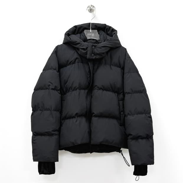 플리츠플리즈 리버시블 다운 패딩 자켓