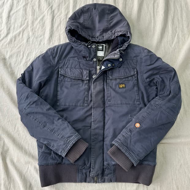 지스타 gstar 빈티지 워크 필드 봄버 XL 