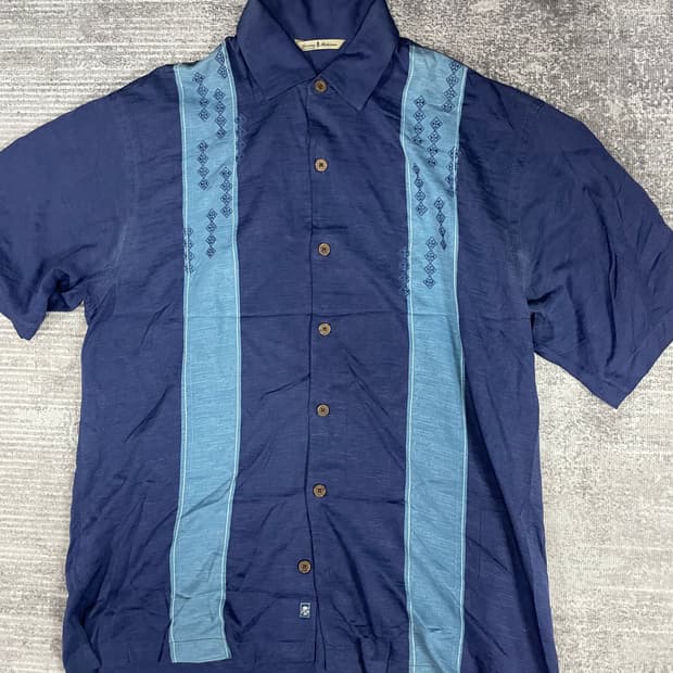 90s vintage silk 100%  타미바하마