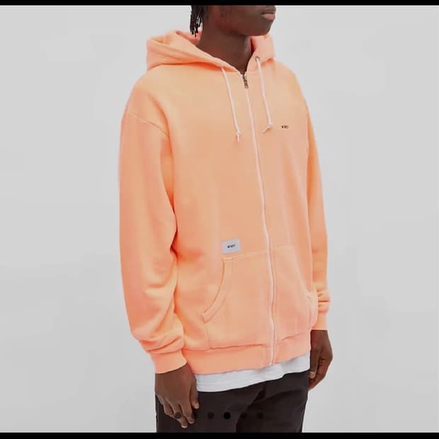 Wtaps 21 ss flat Hood zip-up