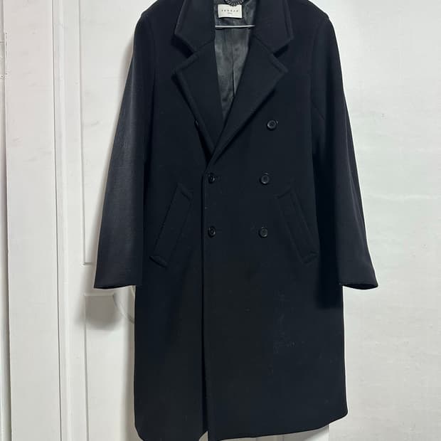 산드로옴므 더블 코트