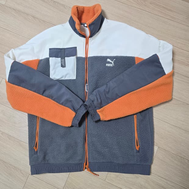 푸마 플리스 집업 자켓 M